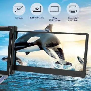 FICIHP Laptop Monitor 12''
