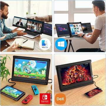 FICIHP Laptop Monitor 12''