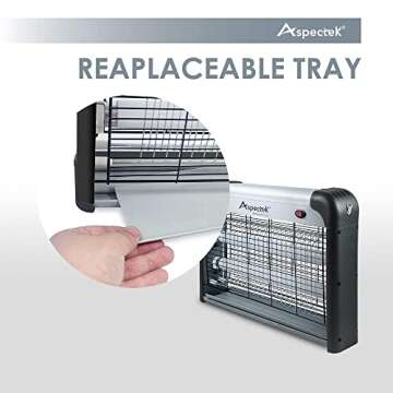 ASPECTEK Bug Zapper Powerful Insect Killer for Indoor Use