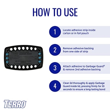 TERRO T800 Garbage Guard Insect Killer for Trash Cans