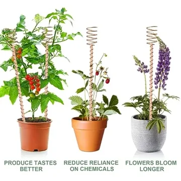Electroculture Plant Stakes for Thriving Gardens
