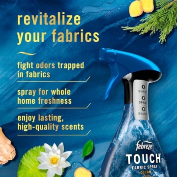 Touch Fabric Spray, Ocean & Mountain, 16.9 oz, Pack of 2