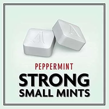 ALTOIDS Smalls Peppermint Breath Mints Sugar Free Hard Candy Bulk, 0.37 oz Tins (Pack of 9)