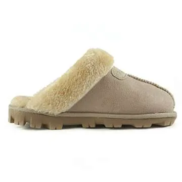 CLPP'LI Women's Faux Fur Winter Mules for Comfort