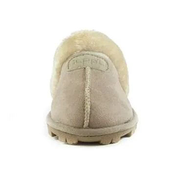 CLPP'LI Women's Faux Fur Winter Mules for Comfort