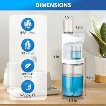 ZOFGENOW Automatic Mouthwash Dispenser for All Ages
