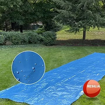 RESILIA Super Slip Lawn Water Slide 30 Feet for Fun