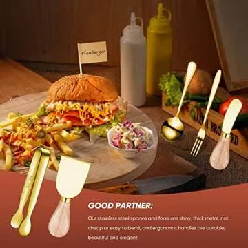 Elegant Charcuterie Spreader Knife Set - 18 Pieces - All Occasions