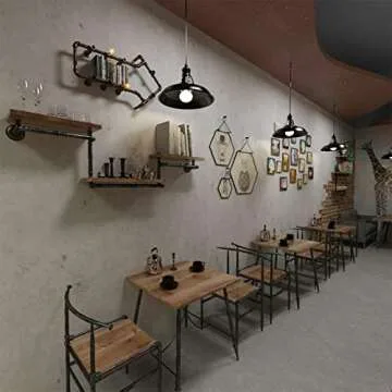 3yecao 16"×591" Grey Concrete Peel and Stick Wallpaper