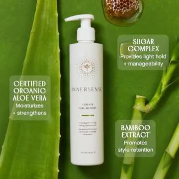 INNERSENSE Organic Beauty - I Create Curl Memory Gel | Non-Toxic, Cruelty-Free Haircare (32 oz | 946 ml)