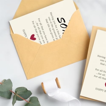 Son Birthday Card - Perfect Gift for Special Days