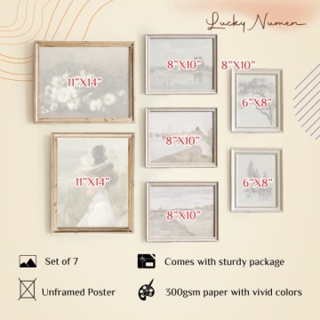 Vintage French Botanical Art Prints Set - Unframed