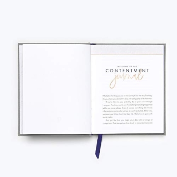 The Contentment Journal for Daily Mindfulness and Growth