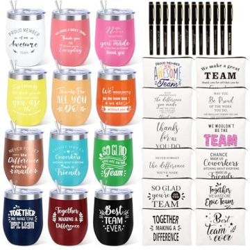 iAOVUEBY Employee Appreciation Gifts Set - 12PC