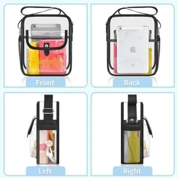 SPODEARS Clear Bag Perfect for Concerts and Events