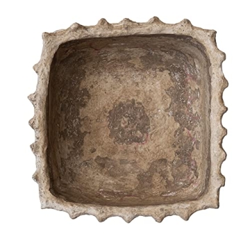 Buy Creative Co-Op Ivory Paper Mache Container