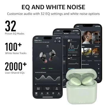 TOZO T6 Wireless Earbuds with Touch Control and Waterproof