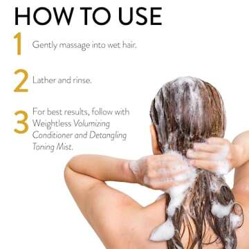 PHILIP B Weightless Volumizing Shampoo for All Hair Types