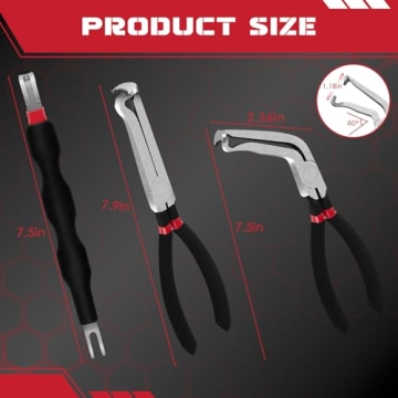 PAASTAI 13120 Electrical Connector Separator Tool for Automotive Maintenance