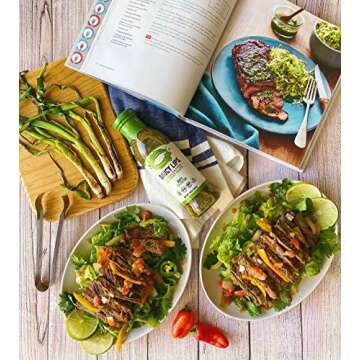 Saucy Lips, Keto (4-Pack), Handcrafted Gourmet Sauces and Marinades, Vegan Dressing, Keto Certified, Whole30 Approved, Sugar & Gluten Free, Non-GMO, Low Carb & Low Sodium Dressing, 10 oz