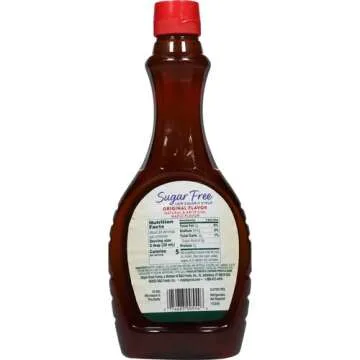 Maple Grove Farms Syrup, Sugar Free, 24 Ounce