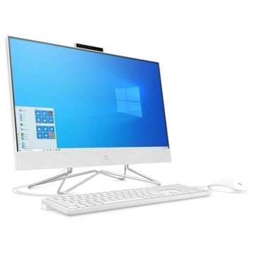 HP 24-dd0056 23.8" FHD Intel Celeron J4005 All-in-One Desktop