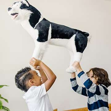 Melissa & Doug Giant Siberian Husky Lifelike Plush Toy
