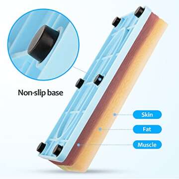 Ultrassist IV Practice Kit for Venipuncture Training, IV Start Kit Practice for Nursing Students, IV Injection Pad for Education Purposes Only