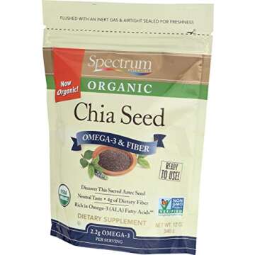 Spectrum Organic Chia Seed, 12 Oz Bag
