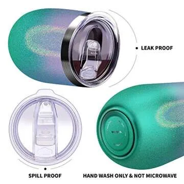 Sometimes You Forget That You are Awesome - Thank You Gifts, Funny Birthday Cup Inspirational Gifts for Women, Men, Coworker, Friends - Vacuum Insulated Tumbler with Keychain Glitter 12oz