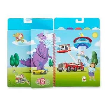 PAW Patrol Restickable Stickers 3-Pack for Kids