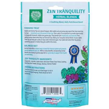 Zen Tranquility Herbal Blend for Small Pets - 2.5oz