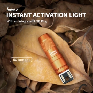 OLIGHT IMINI 2 Keychain Flashlight - 50 Lumens Compact