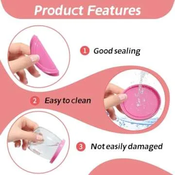 Mailatime Overnight Oats Containers with Lids,2 Pack Glass Mason Jars for Overnight Oats,16 oz Large Capacity Glass Storage Jars for Milk, Cereal, Fruit, Yogurt