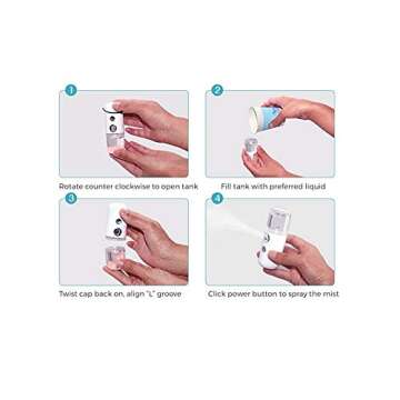 Spread Pixie Dust Nano Mister Sanitizer for Hygiene & Hydration