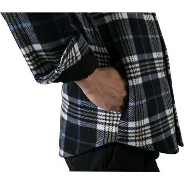 Men's Sherpa Lined Flannel Jacket for Ultimate Comfort