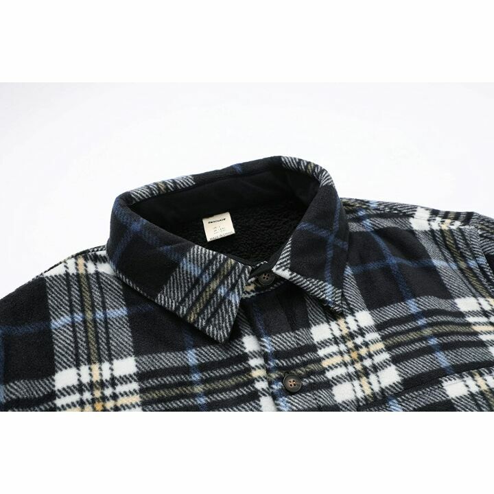 Men's Sherpa Lined Flannel Jacket for Ultimate Comfort
