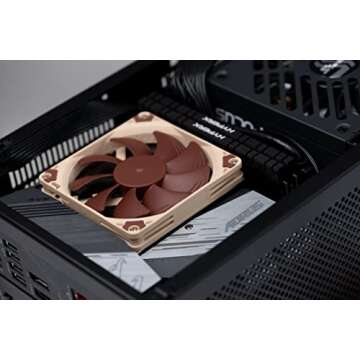 Noctua NH-L9i, Premium Low-Profile CPU Cooler for Intel LGA1200 & LGA115x (Brown)