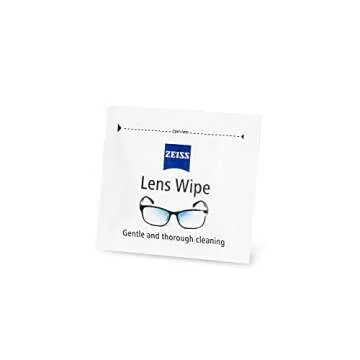 ZEISS Pre-Moistened Alcohol Wipes, Glasses Cleaner, 400 Count