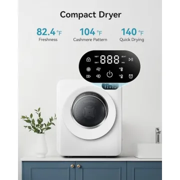 Compact Euhomy Portable Dryer for Small Spaces