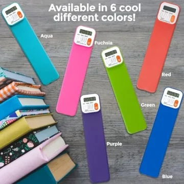 Mark My Time Bookmark and Reading Timer for Kids