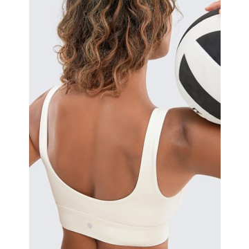 CRZ YOGA Butterluxe Women’s U Back Sports Bra - Comfort in Yoga