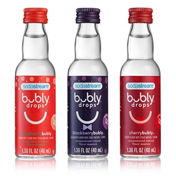 SodaStream Bubly Drops Variety 3 Flavors Berry Bliss 4 Fl Oz