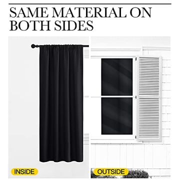 Elegant NICETOWN Blackout Curtains - Enjoy Style and Comfort