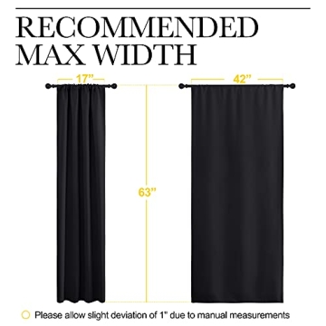 Elegant NICETOWN Blackout Curtains - Enjoy Style and Comfort
