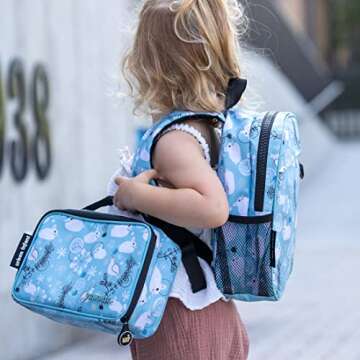 Urban Infant Toddler Backpack – Ideal for Preschool and Daycare – Boys and Girls – Poppies