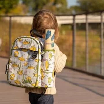 Urban Infant Toddler Backpack – Ideal for Preschool and Daycare – Boys and Girls – Poppies