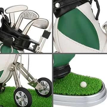 10L0L Golf Gifts for Men Golf Pen Holder Stocking Stuffers for Golfers Funny Gifts Unique Office Sup...