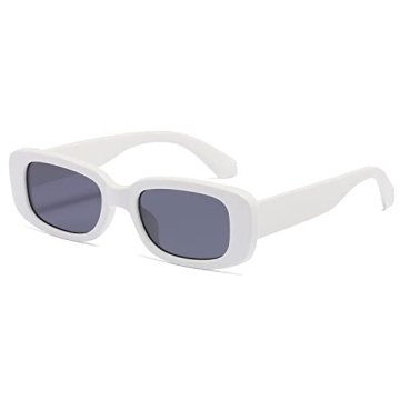 KIMORN Retro Rectangle Sunglasses for Fashion and UV Protection
