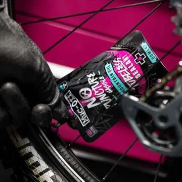 Muc Off No Puncture Hassle Tubeless Sealant - Advanced Bicycle Tyre Sealant with UV Tracer Dye That Seals Tears and Holes Up to 6mm
